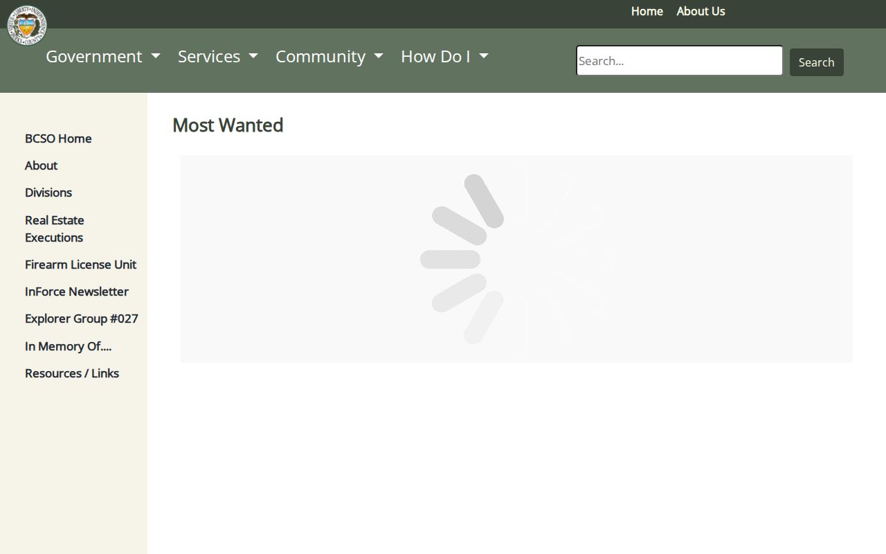 Berks County Sheriff most wanted warrant record page